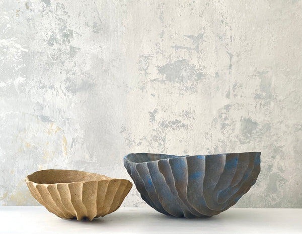 -SOLD- Yellow Hollow Vessel