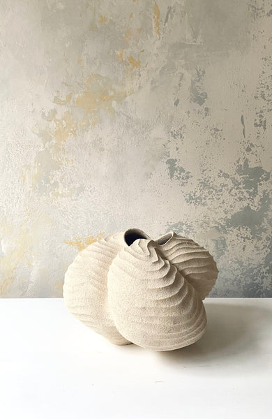 White Cloud Vase