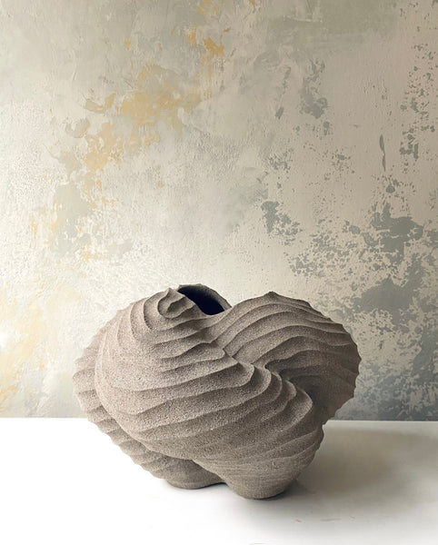 Grey Cloud Vase