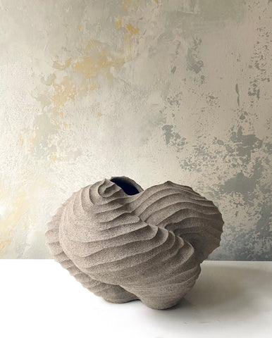 Grey Cloud Vase