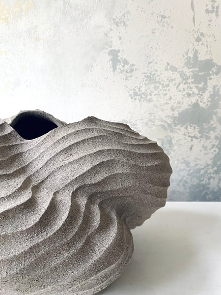 Grey Cloud Vase
