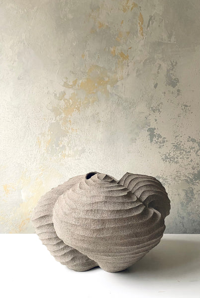 Grey Cloud Vase