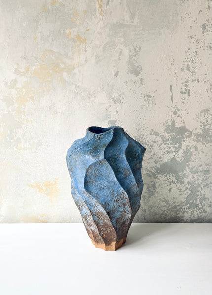 Large Triangle Spiral Vase