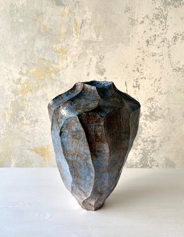 -SOLD- Triangle Spiral Vase