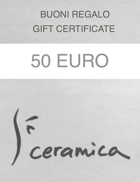 50 Euro Gift Certificate